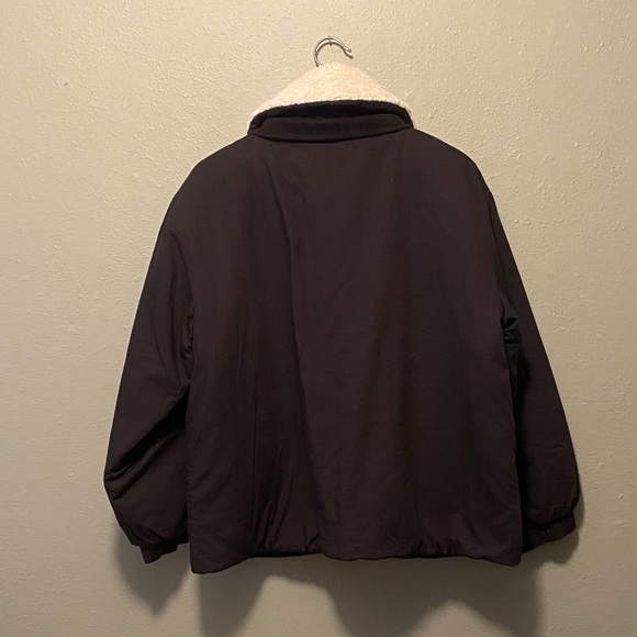 Micaela Greg - Reversible Bomber in Faded Black - Picture 10 of 12